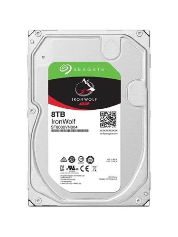 Seagate IRONWOLF 3.5" 8TB Sata 3.0 256MB Cache 7200RPM NAS HDD…