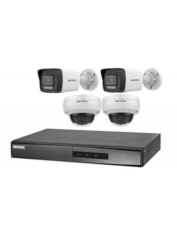Hikvision 4'lu 2MP 1080P İP Seti…