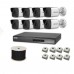 Hikvision 8'li 2MP 1080P IP Kamera Seti